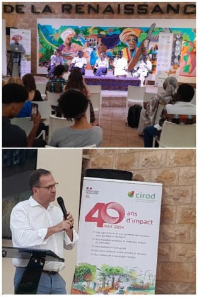 Table ronde lors de la célébration des 40 ans du Cirad à Dakar
